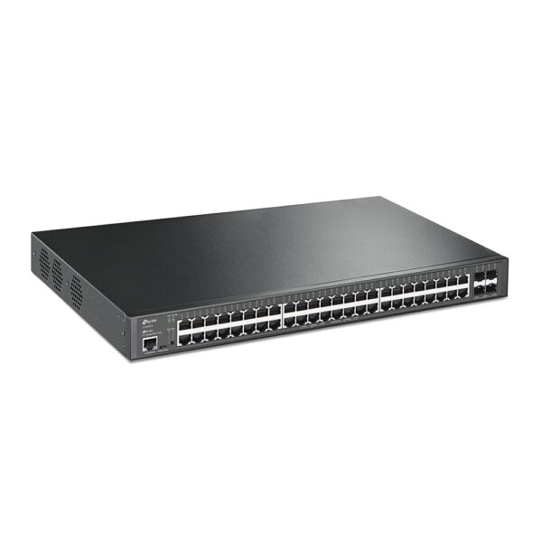 TP-LINK JETSTREAM 48-PORT-POE+ 1G AND 4-PORT 10GE SFP+